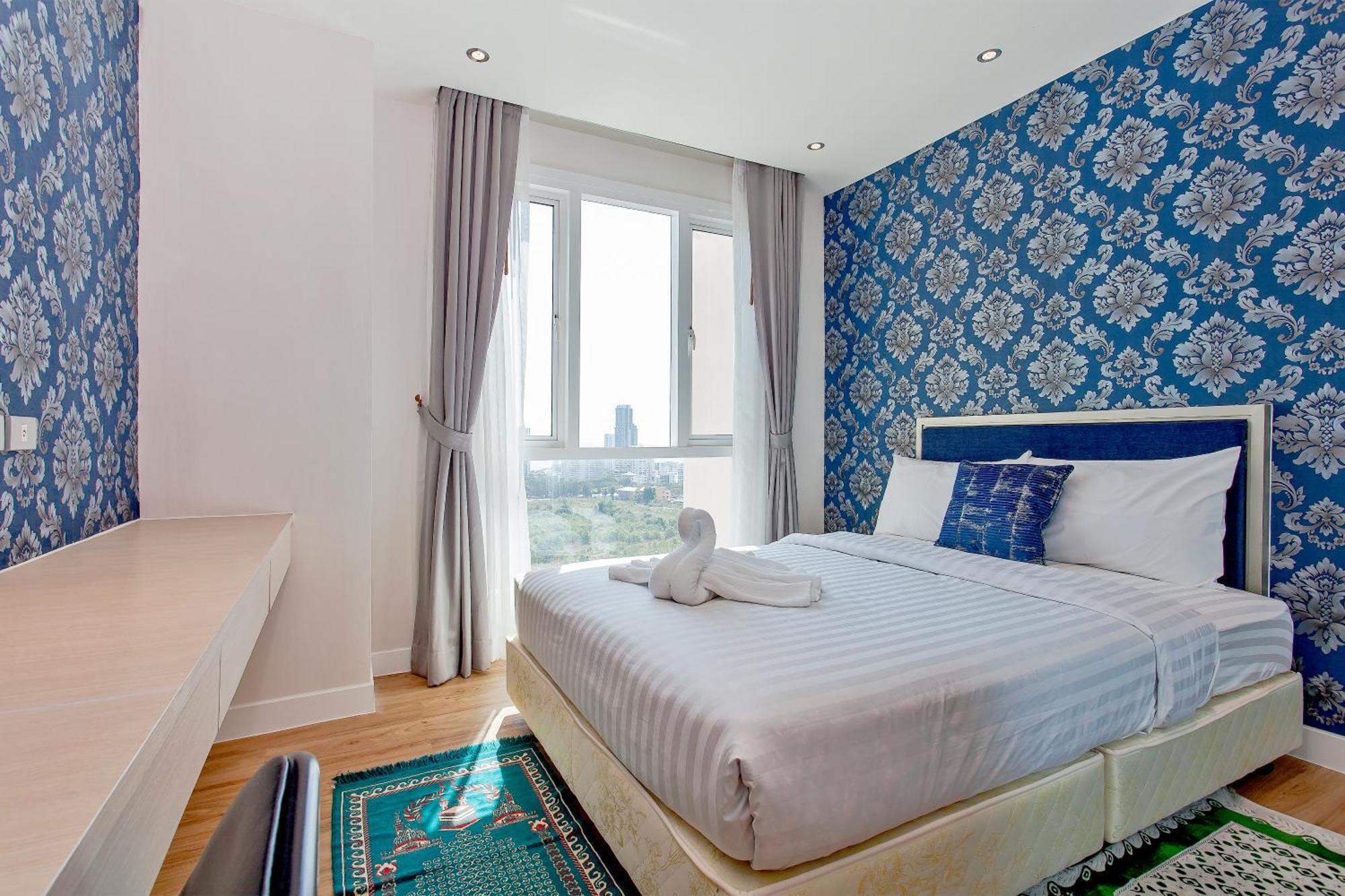 Grande Carribean - Seaview - Jomtien -Free Taxi From The Airport Apartamento Pattaya Quarto foto