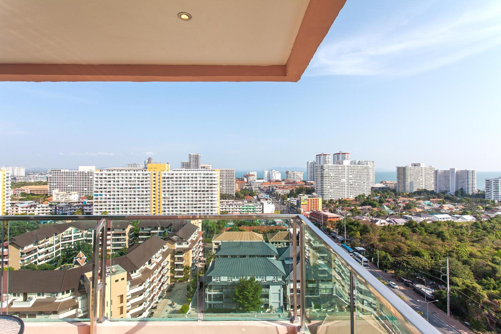 Grande Carribean - Seaview - Jomtien -Free Taxi From The Airport Apartamento Pattaya Quarto foto