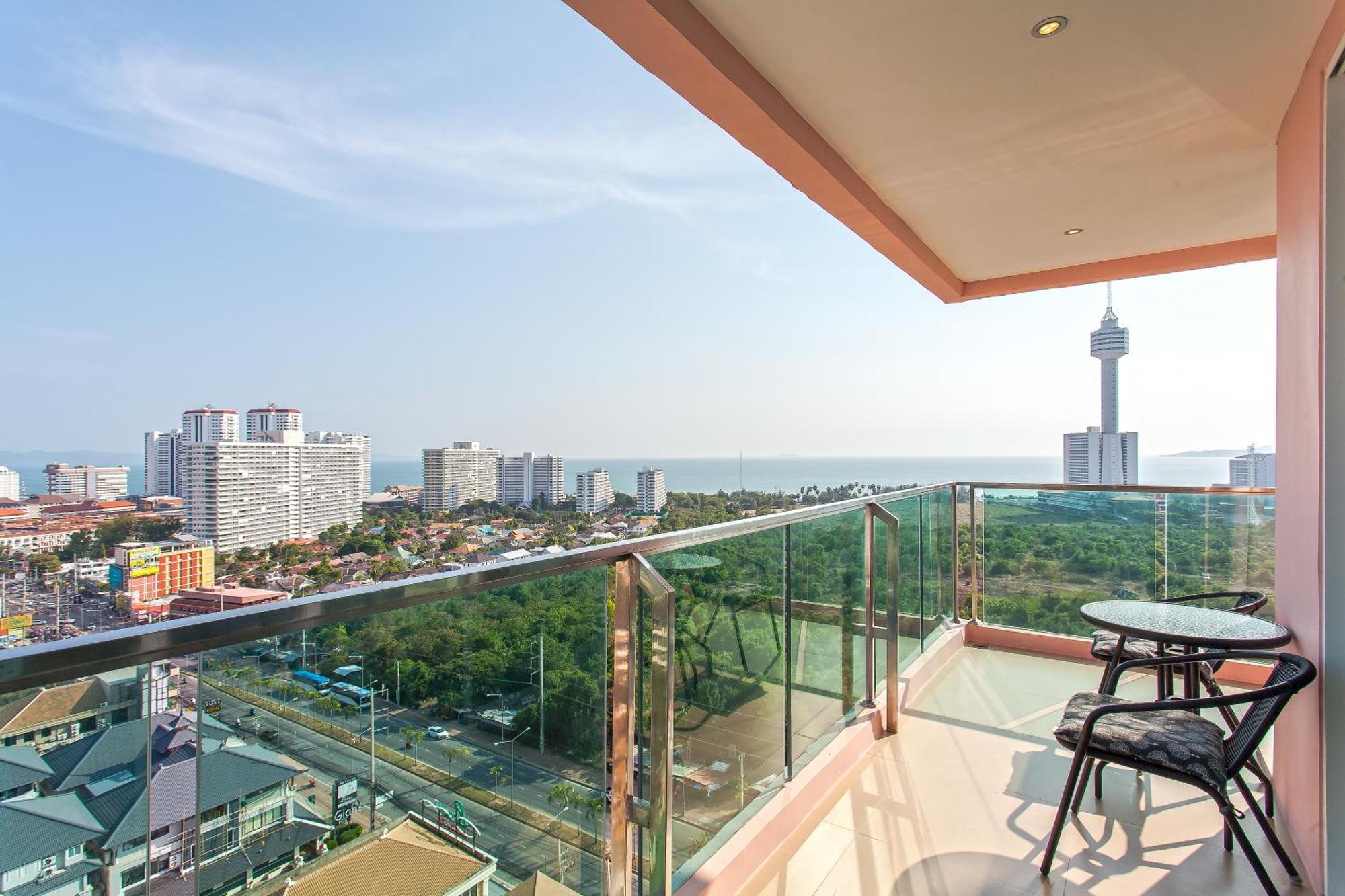 Grande Carribean - Seaview - Jomtien -Free Taxi From The Airport Apartamento Pattaya Quarto foto